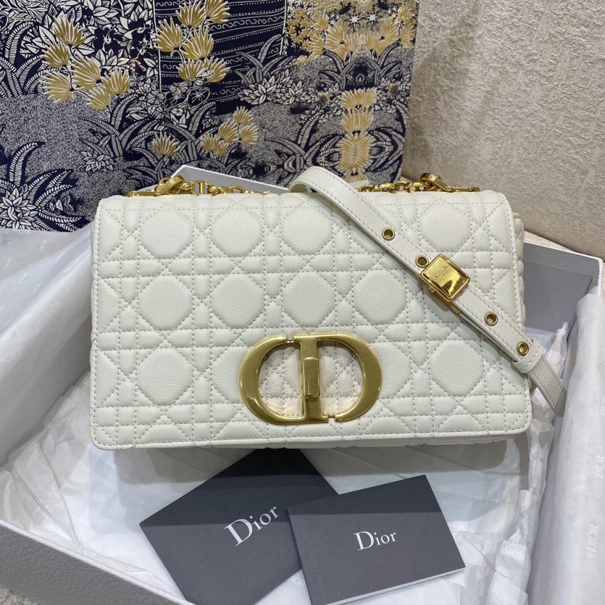 Replica Dior Caro Bag White - Best Fake Designer Bags