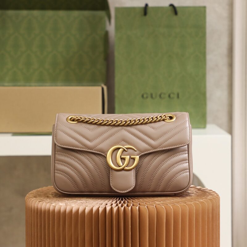 Replica Gucci GG Marmont  Medium Nude - Best Fake Designer Bags