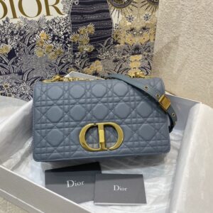 Replica Dior Caro Bag Blue - Best Fake Designer Bags