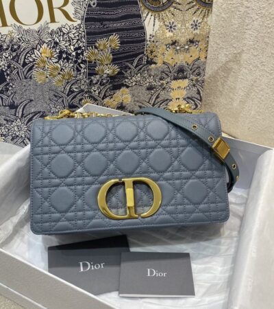 Replica Dior Caro Bag Blue - Best Fake Designer Bags