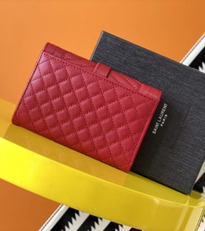 Replica Yves Saint Laurent Envelope Flap Wallet - top-rated replica designer bag