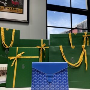 Replica Goyard Camond Pouch Blue - Best Fake Designer Bags