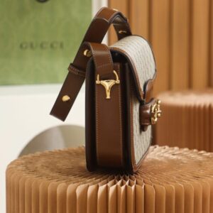 Replica Gucci Horsebit 1955 Classic Brown - best-selling designer handbag dupe