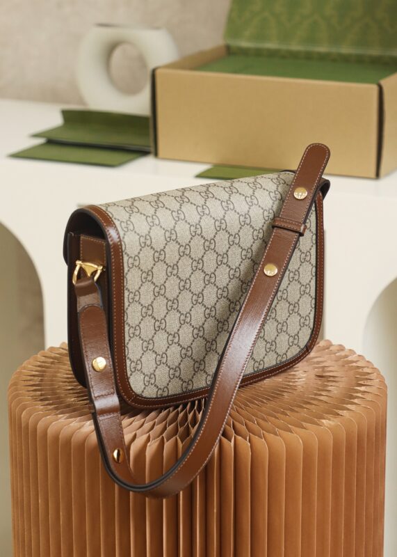 Replica Gucci Horsebit 1955 Classic Brown - high-accuracy replica luxury purse