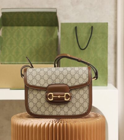 Replica Gucci Horsebit 1955 Classic Brown - Best Fake Designer Bags