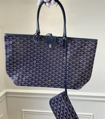Replica Goyard Saint Louis Dark Blue - Best Fake Designer Bags