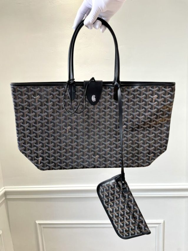 Replica Goyard Saint Louis Black - Best Fake Designer Bags