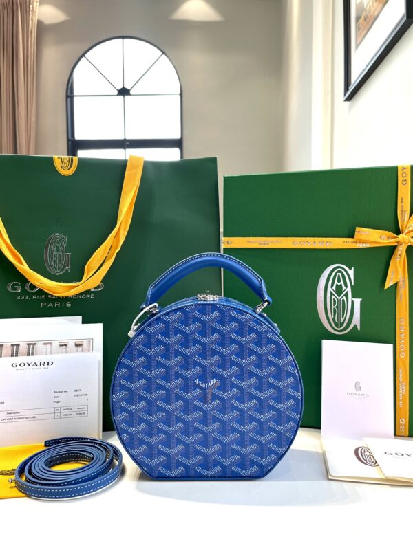 Replica Goyard Alto Box Blue - Best Fake Designer Bags