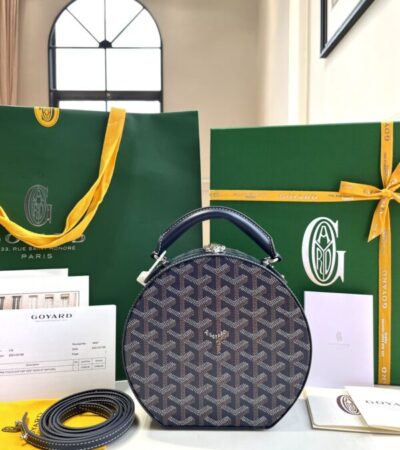 Replica Goyard Alto Box Dark Blue - Best Fake Designer Bags