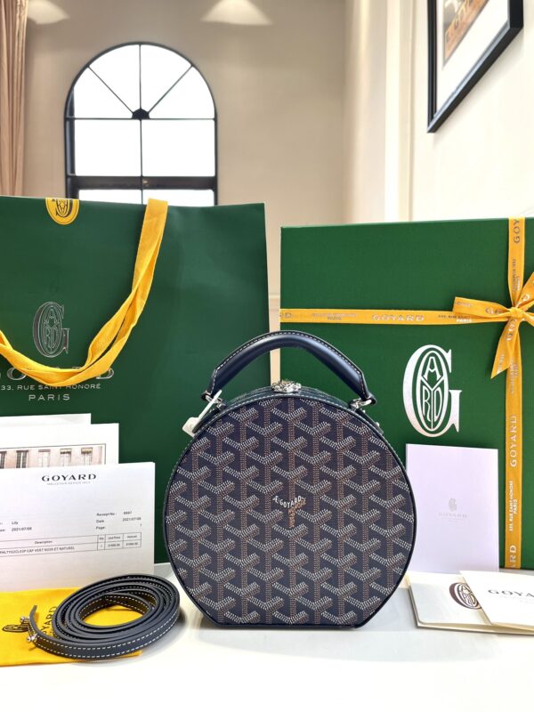 Replica Goyard Alto Box Dark Blue - Best Fake Designer Bags