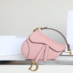 Replica Dior Saddle Bag Small Pink - Best Fake Designer Bags