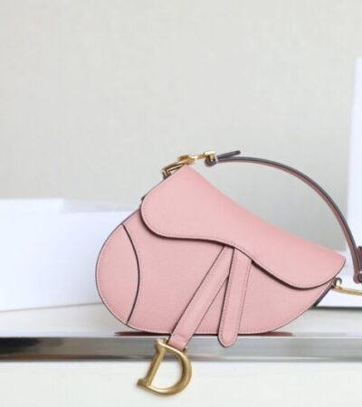 Replica Dior Saddle Bag Small Pink - Best Fake Designer Bags