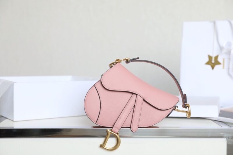 Replica Dior Saddle Bag Small Pink - Best Fake Designer Bags