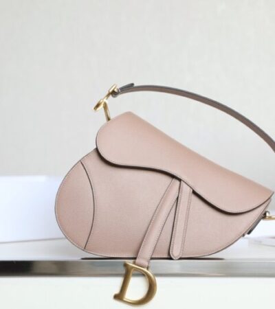 Replica Dior Saddle Bag Nude - Best Fake Designer Bags