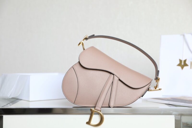 Replica Dior Saddle Bag Nude - Best Fake Designer Bags