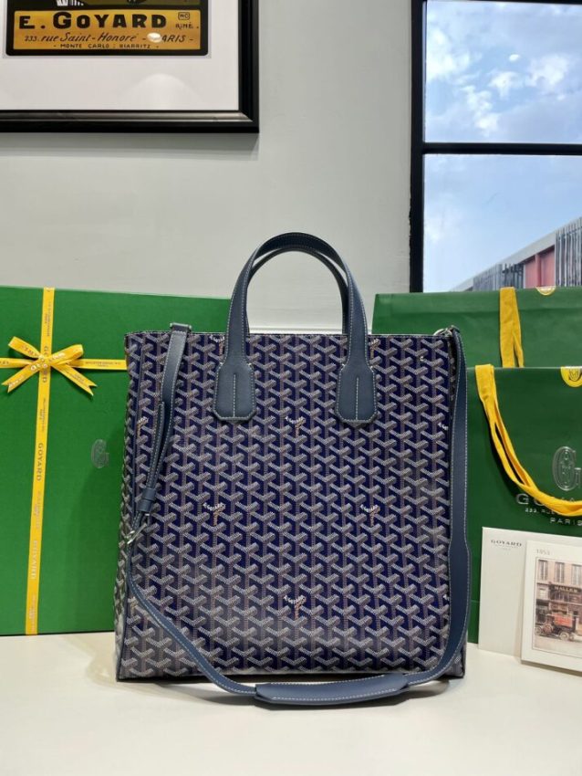 Replica Goyard Voltaire Dark Blue - Best Fake Designer Bags