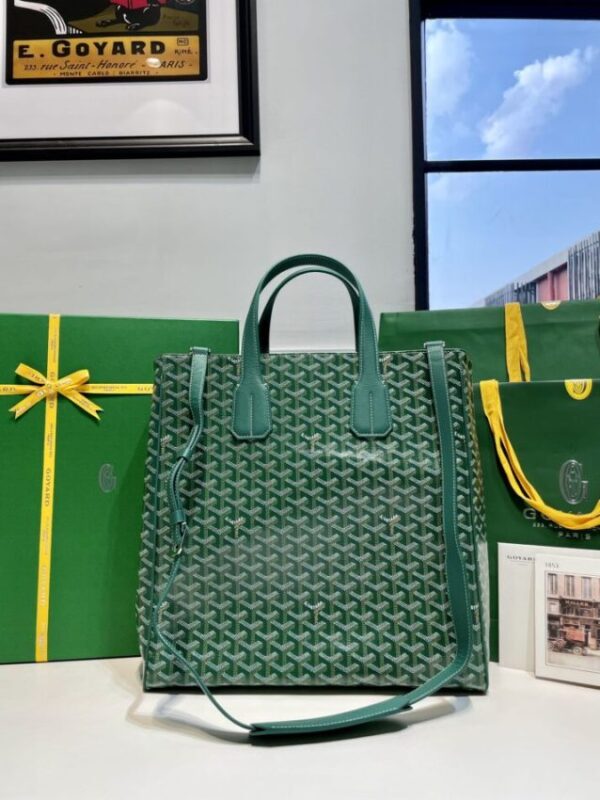 Replica Goyard Voltaire Dark Green - Best Fake Designer Bags