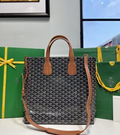 Replica Goyard Voltaire Dark Brown - Best Fake Designer Bags
