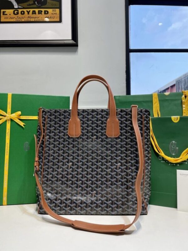 Replica Goyard Voltaire Dark Brown - Best Fake Designer Bags