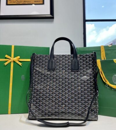Replica Goyard Voltaire Dark  Black - Best Fake Designer Bags