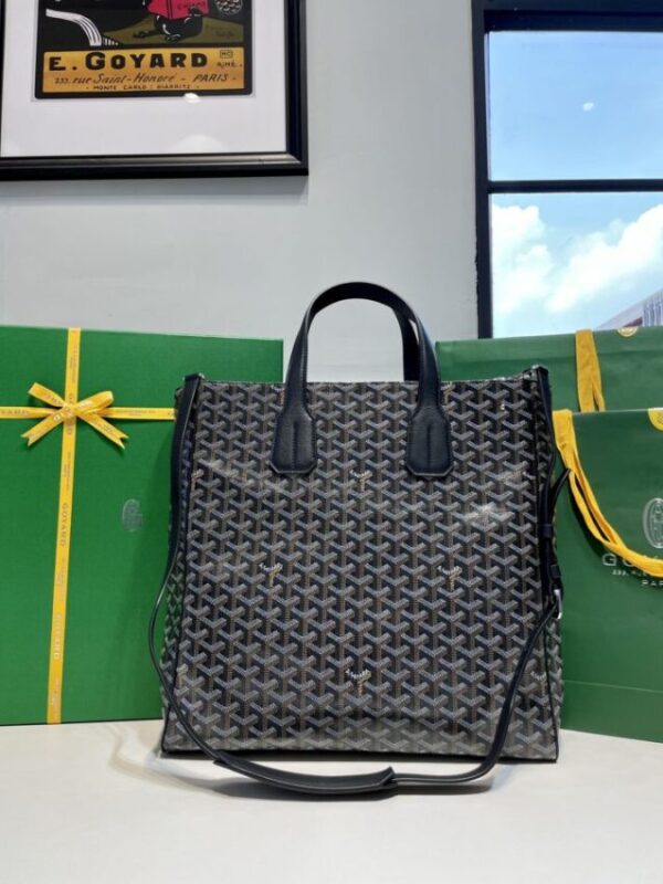 Replica Goyard Voltaire Dark Black - Best Fake Designer Bags