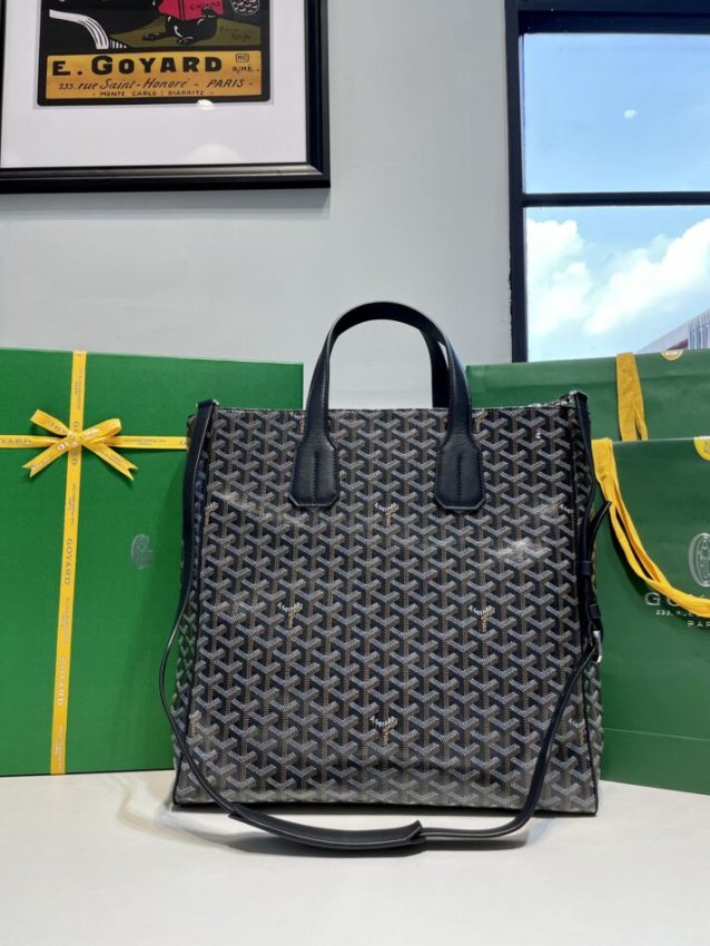 Replica Goyard Voltaire Dark Black - Best Fake Designer Bags