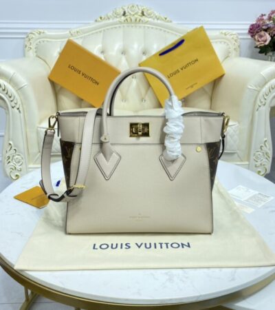 Replica Louis Vuitton On My Side White - Best Fake Designer Bags