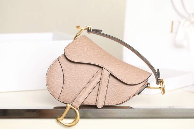 Replica Dior Saddle Bag Small Nude - Best Fake Designer Bags