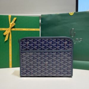 Replica Goyard Jouvence Toiletry Bag Dark Blue - Best Fake Designer Bags