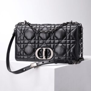 Replica Dior Caro Bag Diamond Black - Best Fake Designer Bags