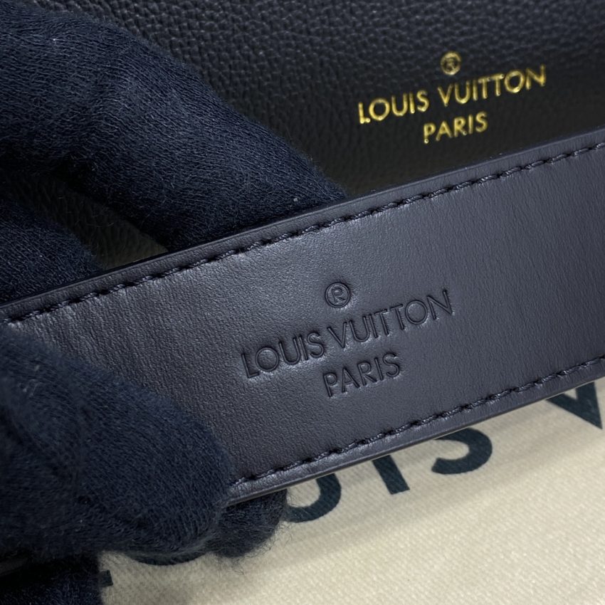 Replica Louis Vuitton On My Side PM Black - high-quality designer bag clone