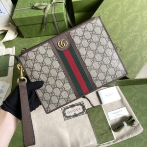 Replica Gucci Ophidia Web Clutch - Best Fake Designer Bags
