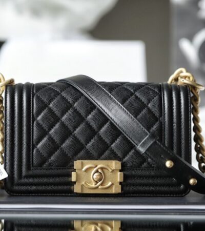 Replica CHANEL Le Boy Black - Best Fake Designer Bags