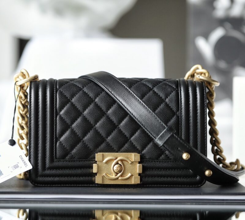 Replica CHANEL Le Boy Black - Best Fake Designer Bags