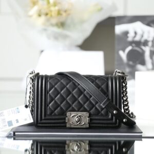 Replica CHANEL Le Boy Black Small - Best Fake Designer Bags