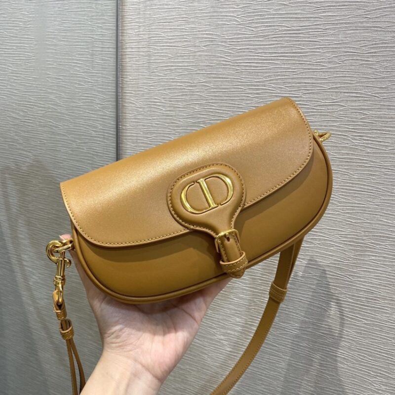 Replica Dior Bobby East-West Brown - Best Fake Designer Bags