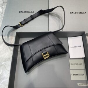 Replica Balenciaga Hourglass Mini Black - Best Fake Designer Bags