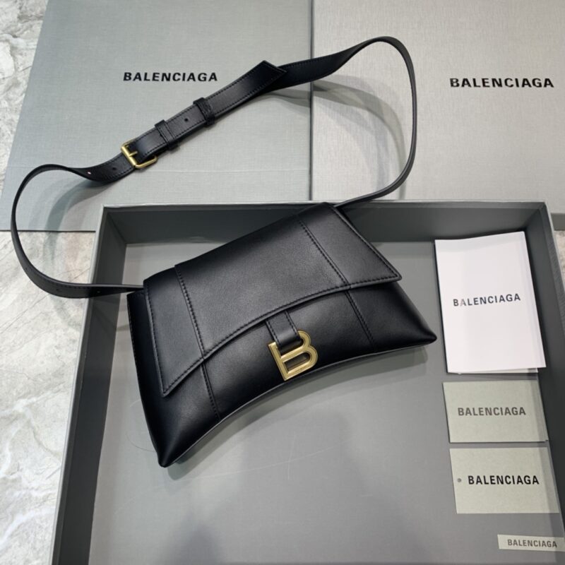 Replica Balenciaga Hourglass Mini Black - Best Fake Designer Bags