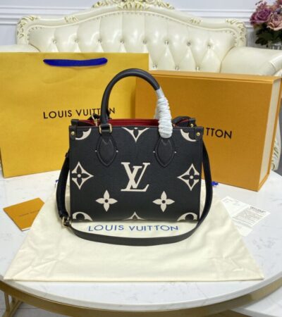 Replica LV OnTheGo PM Black - Best Fake Designer Bags