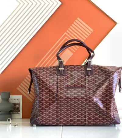 Replica Goyard Bowling 45 Bag Bordeaux - Best Fake Designer Bags