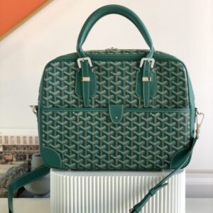 Replica Goyard Ambassade Briefcase Green - Best Fake Designer Bags
