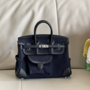 Replica Hermes Birkin Royal Blue Cargo - Best Fake Designer Bags