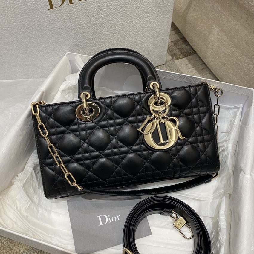 Replica Dior Lady D-Joy  Large Bag  Black - Best Fake Designer Bags