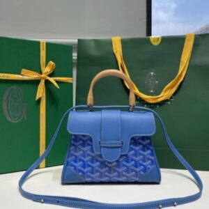 Replica Goyard Saigon Souple Mini Blue - Best Fake Designer Bags