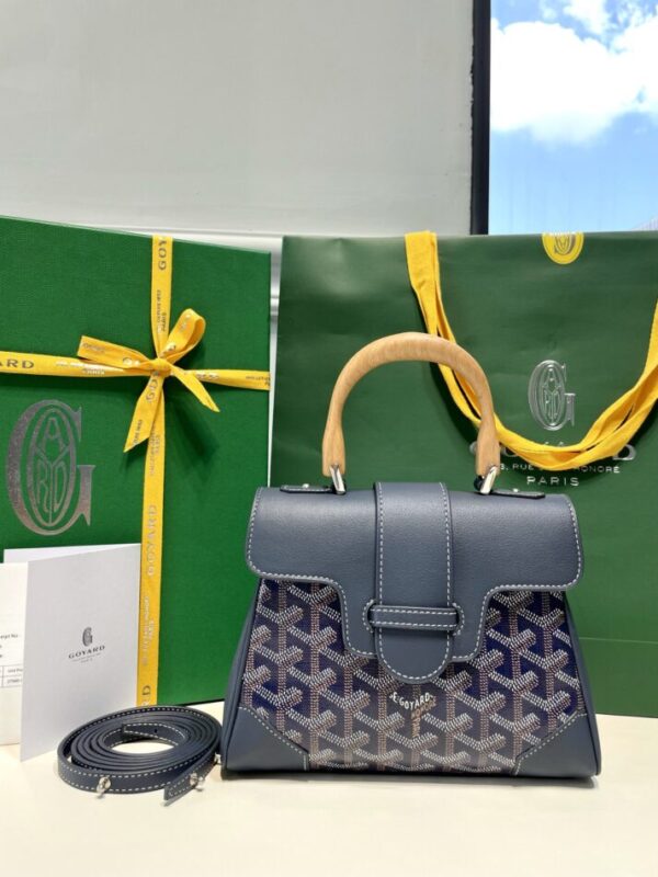 Replica Goyard Saigon Souple Mini Dark Blue - Best Fake Designer Bags