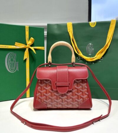 Replica Goyard Saigon Souple Mini Red - Best Fake Designer Bags