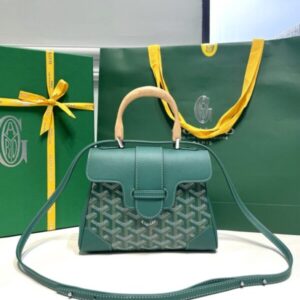Replica Goyard Saigon Souple Mini Green - Best Fake Designer Bags
