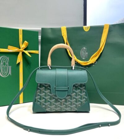 Replica Goyard Saigon Souple Mini Green - Best Fake Designer Bags