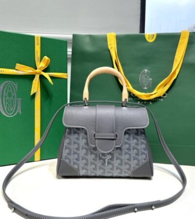 Replica Goyard Saigon Souple Mini Grey - Best Fake Designer Bags