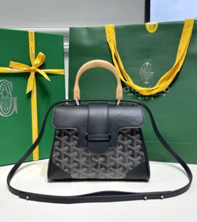 Replica Goyard Saigon Souple Mini Black - Best Fake Designer Bags